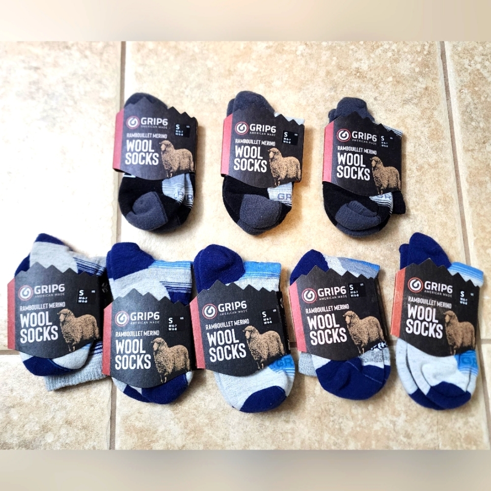 Grip6 Wool socks